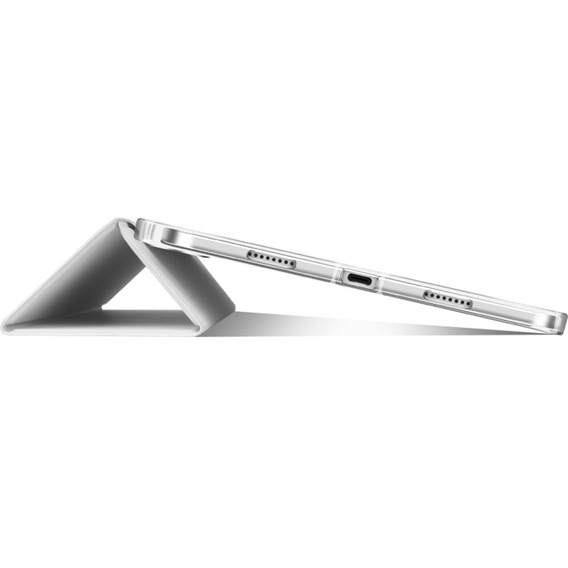 Husă pentru iPad Pro 11 2022 / 2021 / 2020, Smartcase Hybrid, cu spațiu pentru stylus, gri