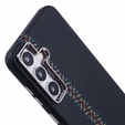 Carcasa pentru Samsung S25+ Plus, Carbon Fiber MagSafe, negru