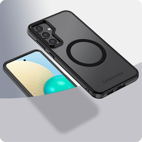 Husă pentru Samsung Galaxy S23 FE, Fusion Hybrid Case, pentru MagSafe, negru