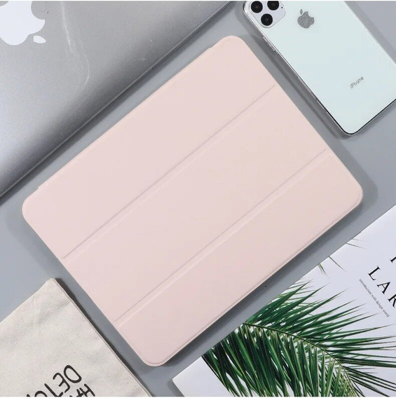Husă pentru iPad Air 13" 2025/2024 (7/6 gen.), Smartcase cu spațiu pentru stylus, roz