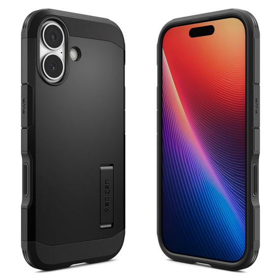 Carcasă Spigen pentru iPhone 17, Tough Armor T MagSafe, negru