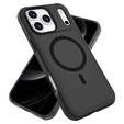 Husă MagForce pentru iPhone 17 Pro Max, pentru MagSafe, blindată, neagră