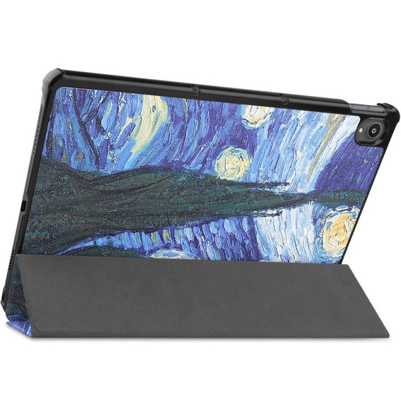 Husă pentru Lenovo Tab P11 TB-J606F, Smartcase, oil painting