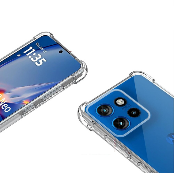 Huse pentru Motorola Edge 50 Neo / Motorola ThinkPhone 25, Dropproof, transparentă