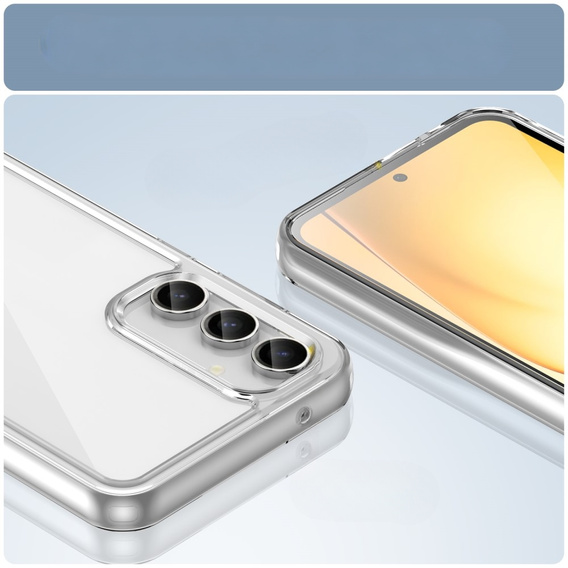 Huse pentru Samsung Galaxy S23 FE, Fusion Hybrid, transparentă