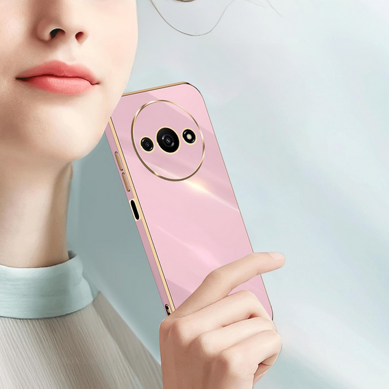 Husă pentru Xiaomi Redmi A3, Glamour CamShield, violet