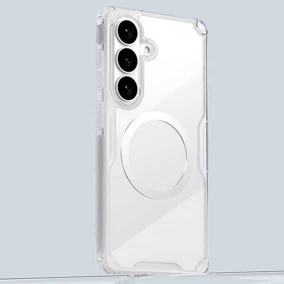 Husă NILLKIN Nature TPU MagSafe pentru Samsung Galaxy S26, transparentă