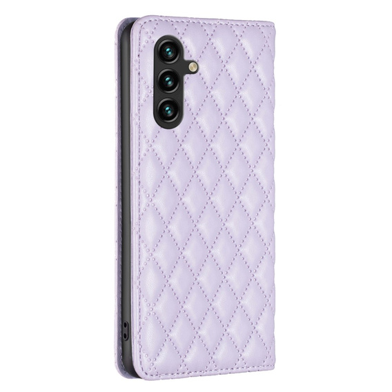 Cu clapetă pentru Samsung Galaxy A35 5G, Wallet, BINFEN COLOR, violet