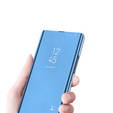Huse pentru Samsung Galaxy A15, Clear View, negru + sticlă 9H