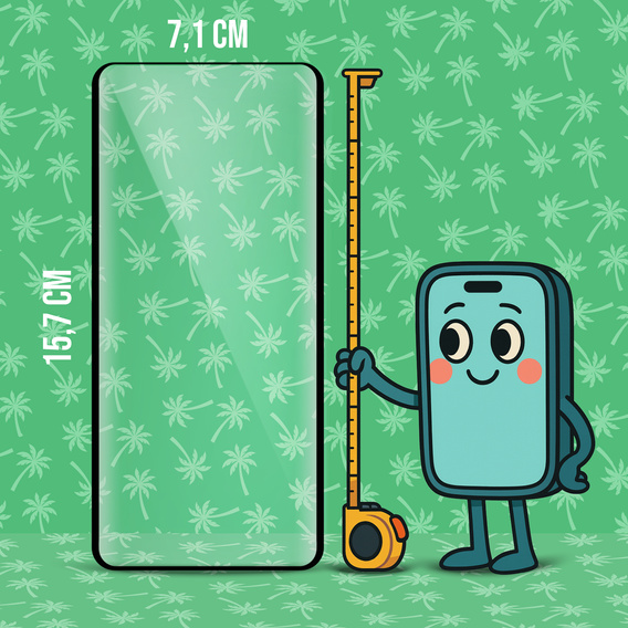 Sticlă temperată 5D Full Glue Smart Palm pentru Xiaomi Redmi Note 13 Pro+ 5G