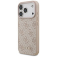 Husă GUESS 4G Metal Gold Logo pentru iPhone 17 Pro