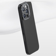 Carcasa BENKS Kevlar pentru iPhone 16 Pro, pentru MagSafe, Carbon Fiber, negru