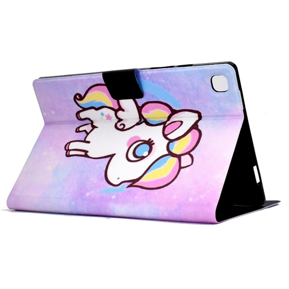 Husă pentru Samsung Galaxy Tab A7 Lite, cu clapetă, colorful horse