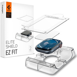 Spigen ProFlex EZ FIT, Szkło hybrydowe do Apple Watch 7/8 41MM, Clear (2 sztuki)