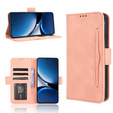 Cu clapetă pentru Xiaomi Poco X7 Pro 5G, Card Slot, roz
