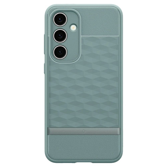 Husa Caseology pentru Samsung Galaxy S24 FE, Parallax, verde