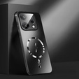 Husă pentru Oppo Reno 14, pentru MagSafe, cu protecție pentru cameră, negru
