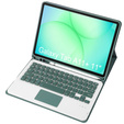 Husă cu tastatură Bluetooth și touchpad pentru Samsung Galaxy Tab A11+