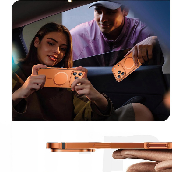 Carcasă metalică pentru MagSafe pentru iPhone 17 Pro