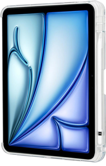 Husă pentru iPad Air 13" 2025/2024 (7/6 gen.), silicon, transparentă