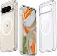 Husă pentru Google Pixel 9 Pro XL, Fusion Hybrid Case, pentru MagSafe, transparentă