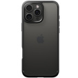 Carcasa Spigen pentru iPhone 16 Pro, Ultra Hybrid, negru + sticlă temperată 9H