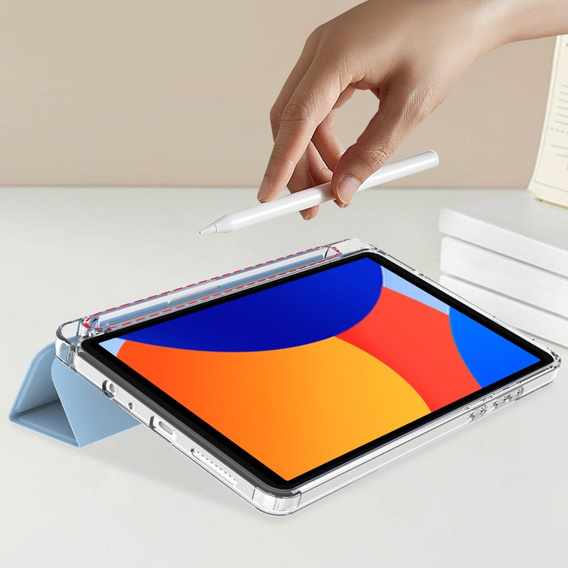 Husă pentru Xiaomi Redmi Pad SE 8.7", Origami, albastru