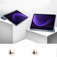 Husă pentru Samsung Galaxy Tab S10 Lite / S10 FE / S9 FE, Smartcase cu spațiu pentru stylus, violet