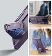 Husă blindată pentru Samsung Galaxy S25 Ultra, Dexnor Full Body (Two Frames), violet
