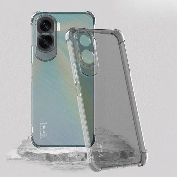IMAK Huse pentru Honor X50i 5G, Dropproof, transparent / negru