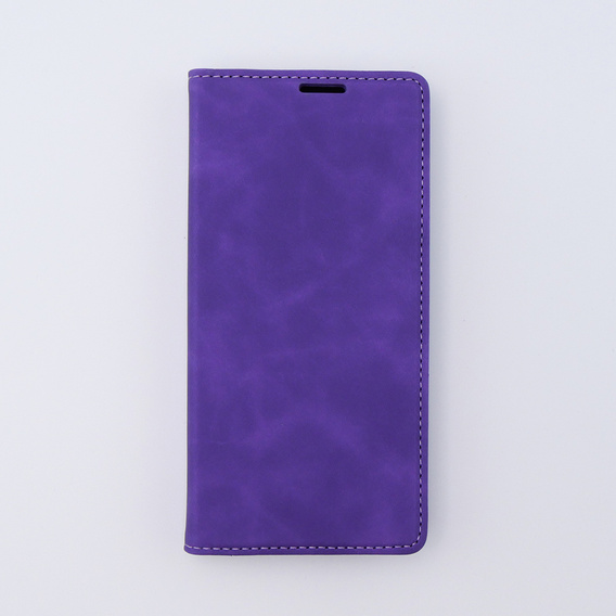 Husă pentru Oppo A78 4G, ERBORD Vintage, portofel cu clapetă, violet