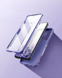 Huse pentru Samsung Galaxy S22, Suritch Full Body Marble, violet
