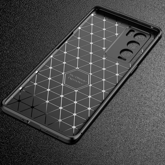 Huse pentru Realme GT Explorer Master, Carbon Gel, negru