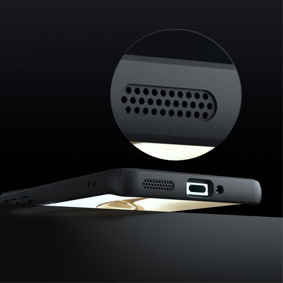 Huse pentru Honor 200 Pro 5G, Fusion Hybrid, transparent / negru