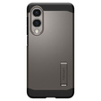 Carcasa Spigen pentru Samsung Galaxy A36 5G, Tough Armor Mag MagSafe, negru + 9H Tempered Glass