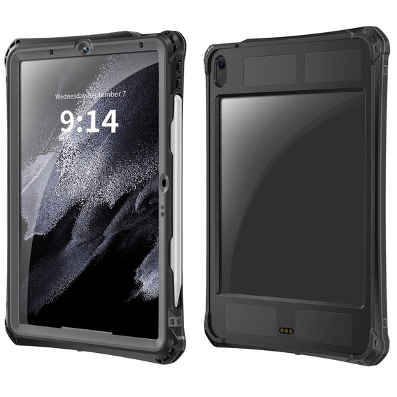 Husă impermeabilă SHELLBOX IP68 pentru Apple iPad Air 11" 6 gen. 2024, negru