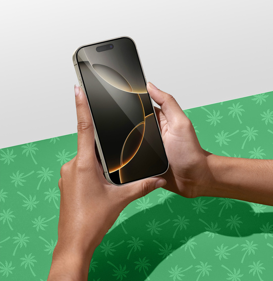 Sticlă temperată 5D Full Glue Smart Palm pentru iPhone 16 Pro Max