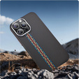 Carcasa pentru iPhone 14 Pro Max, Carbon Fiber MagSafe, negru