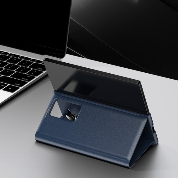 Husă cu clapetă pentru Samsung Z Fold5 5G, Smart View Wallet, albastru închis