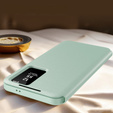 Husă cu clapetă pentru Samsung Galaxy A56 5G, Smart View Wallet, verde