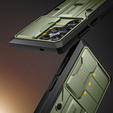Carcasă robustă pentru Samsung Galaxy S25 Ultra – Tongate MECH Series Clip, negru