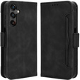 Cu clapetă pentru Samsung Galaxy A25 5G, Card Slot, negru