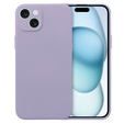 Husa pentru iPhone 15 Plus, Silicone Lite, violet