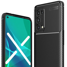 Huse pentru Oppo Reno 5 Pro 5G, Carbon Gel, negru