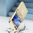 Husă pentru Samsung Galaxy Z Flip7 FE / Z Flip6, Mechanical Legend, de aur