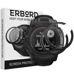 2x ERBORD Hybrid Glass pentru Garmin Instinct 2X