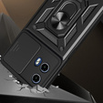 Husă blindată pentru Motorola Moto G24 / G24 Power / G04, CamShield Slide, negru