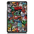 Husă pentru Huawei MatePad SE 10.4 2022, Smartcase, graffiti