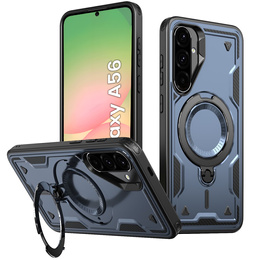 Carcasă pentru Samsung Galaxy A56, Military MagSafe, albastru