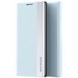 Cu clapetă pentru Samsung Galaxy A34 5G, Side Magnetic, albastru
